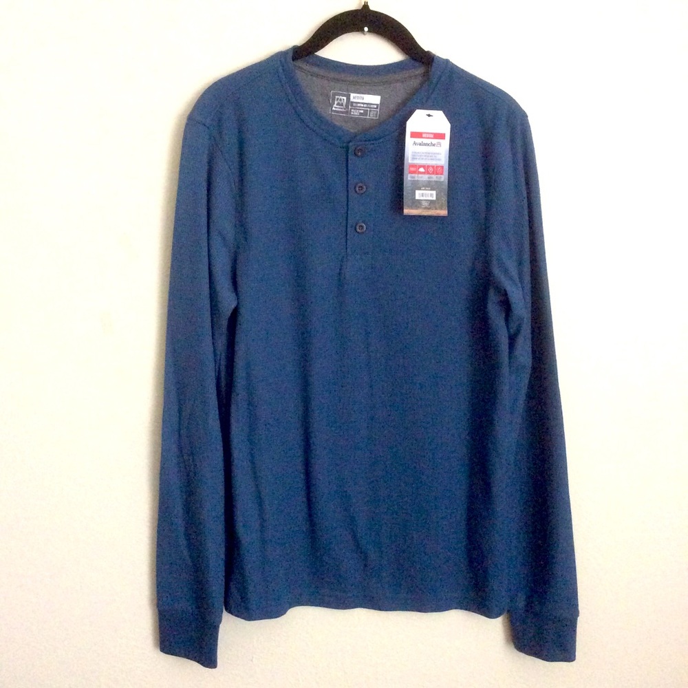 NWT Avalanche Sleepwear Thermal Undershirt Sz M